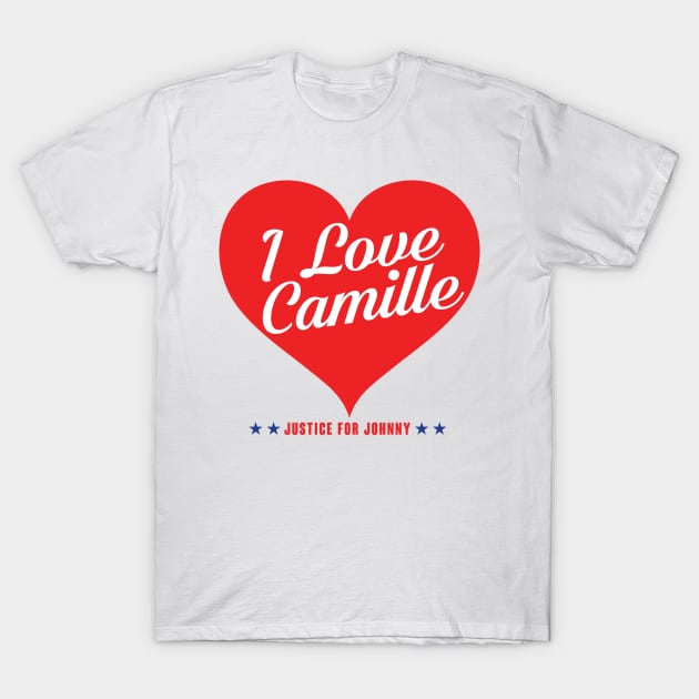 I Love Camille T-Shirt by BRAVOMAXXX